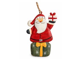 Adorno metalico Navidad grande decorado 
